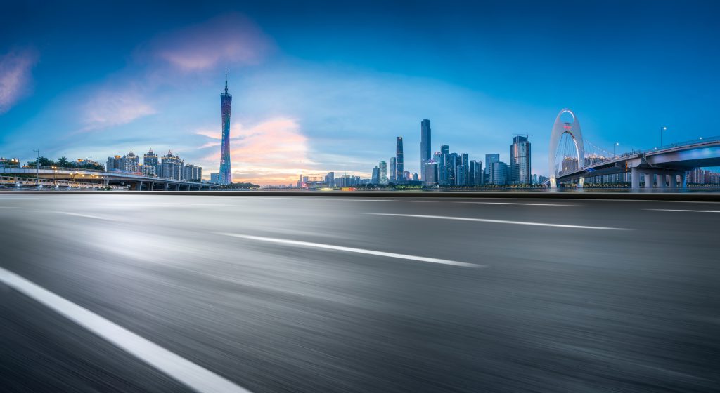 Horizon,Highway,Of,The,Pearl,River,River,New,Town,Cbd
